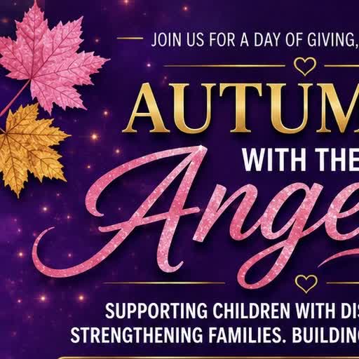 Autumn With The Angels event flyer — Saturday, October 10th, 2026 at Conant Park Pavilion